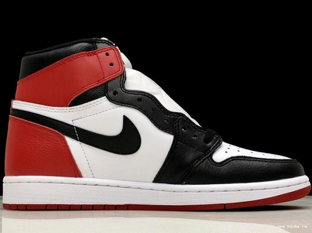 Rep Air Retro Jordan 1 Black 555088-125 Toe 0709